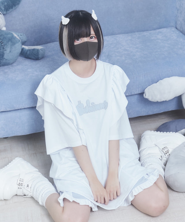 飛んでると錯覚するTシャツ/ホワイト