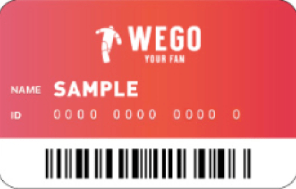 WEGO 会員証